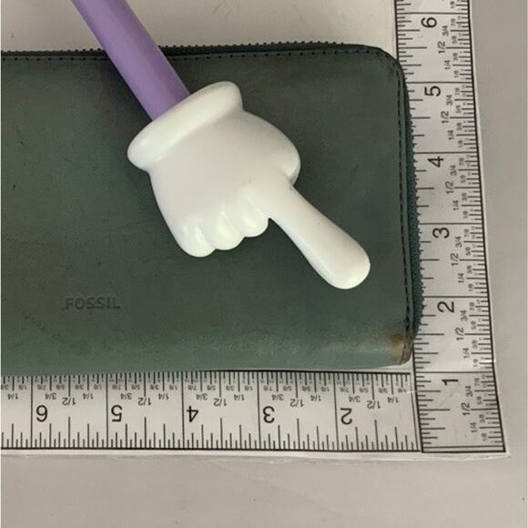 Fossil Emma Large Zip Clutch Steel Blue Wristlet Leather Wallet RFID New READ - Picture 12 of 14